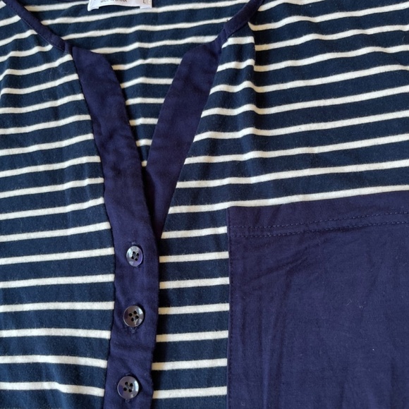 Ekouaer Lounge wear  Long Sleeve Button Down v neck Sleepwear dress, Size L - Picture 5 of 11